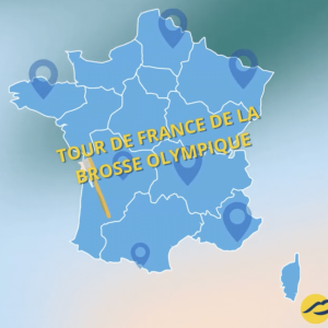 Tour de France UFSBD: La Brosse Olympique révolutionne l'hygiène dentaire brosse olympique Ufsbd